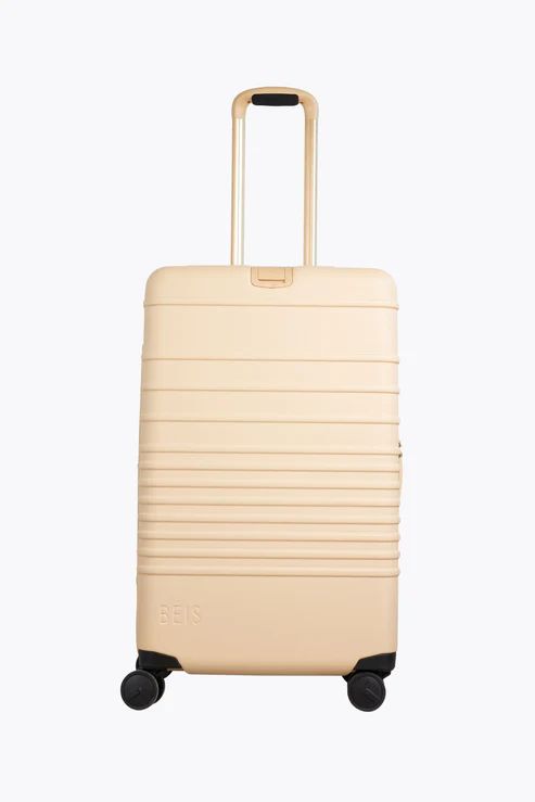 The Carry-On Check-In Roller in Beige/CARRY-ON | Beis | New Arrivals