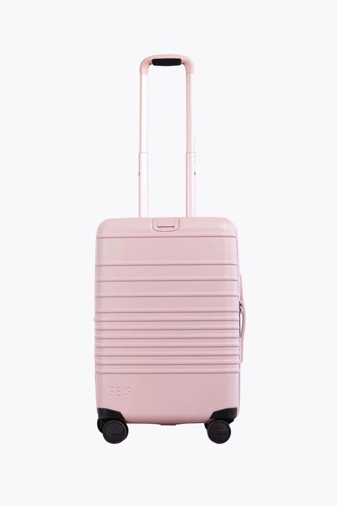 The 29" Large Check-In Roller in Atlas Pink/29"ROLLER | Beis | New Arrivals